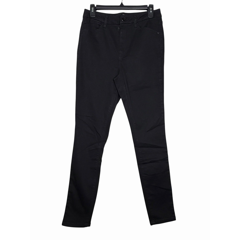 1822 Denim Better Butter Black Super High Rise Skinny Jeans Size 8 Stretch NWT